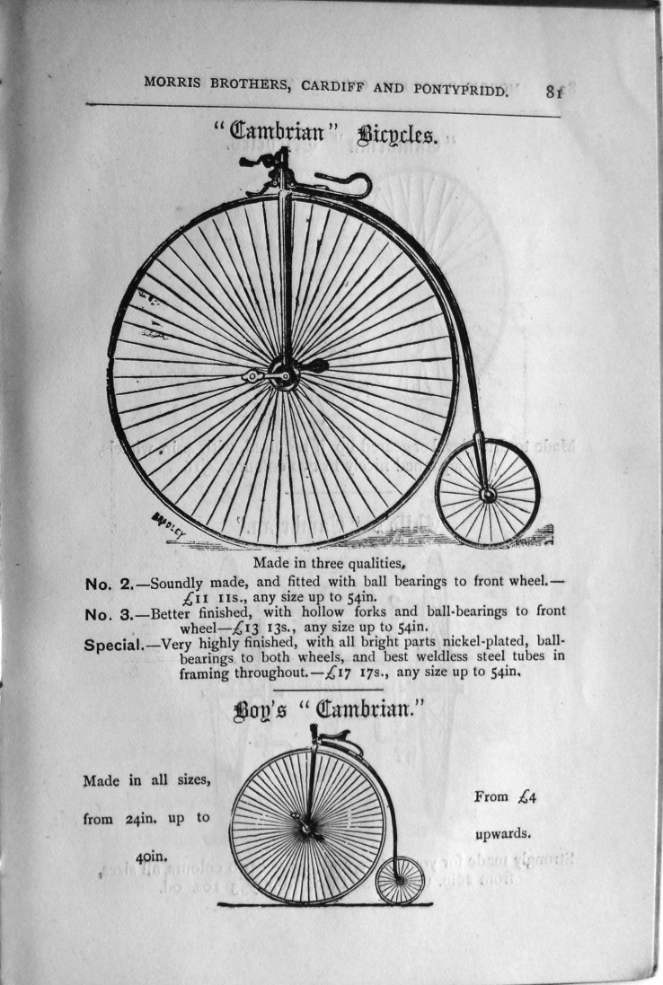 Morris Bros, Advert, 1884 (4)