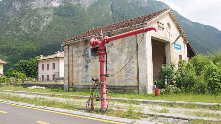 Wasserstation für Lokomotiven